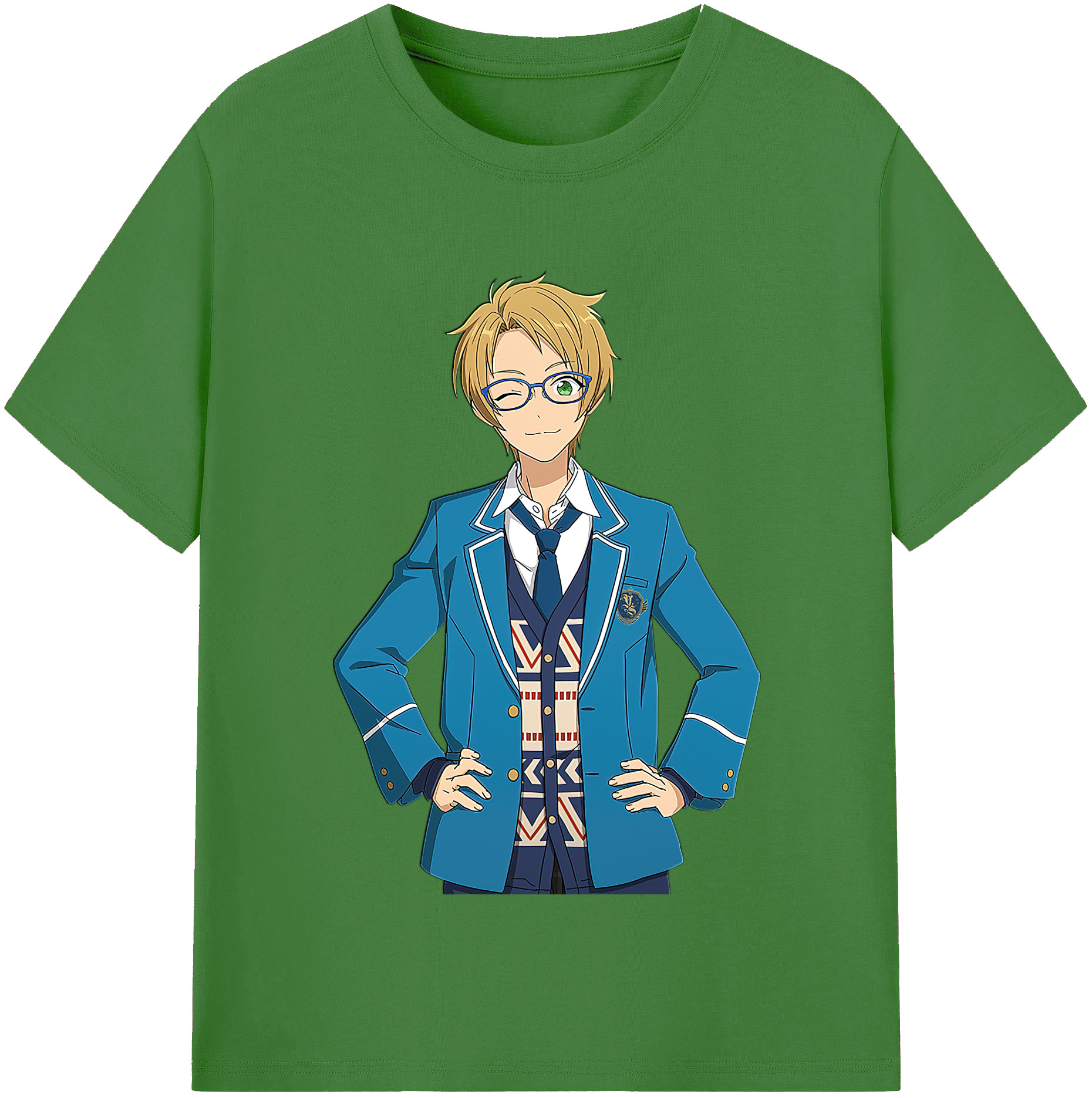 （画像用） あんさんぶるスターズ! Ensemble Stars レディースカジュアルプリントTシャツ（綿100％）